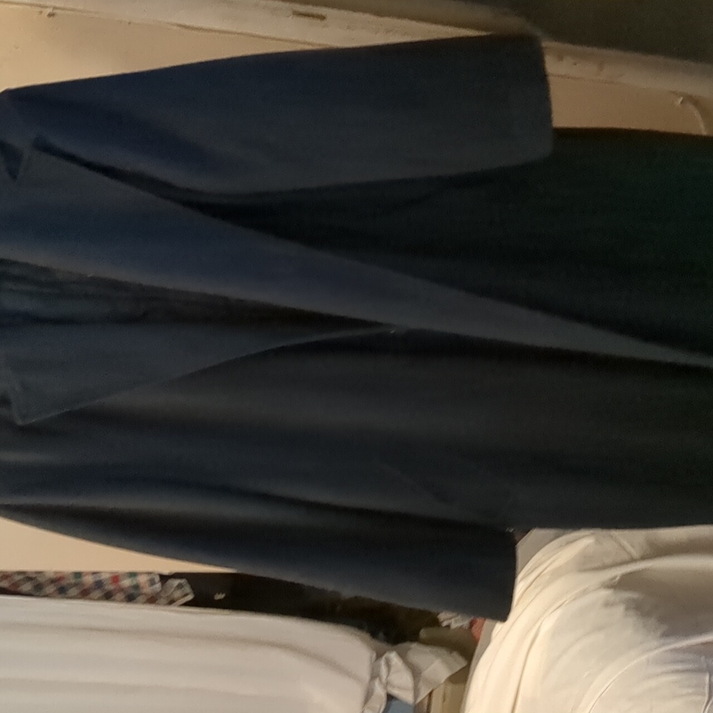 Full length wool coat